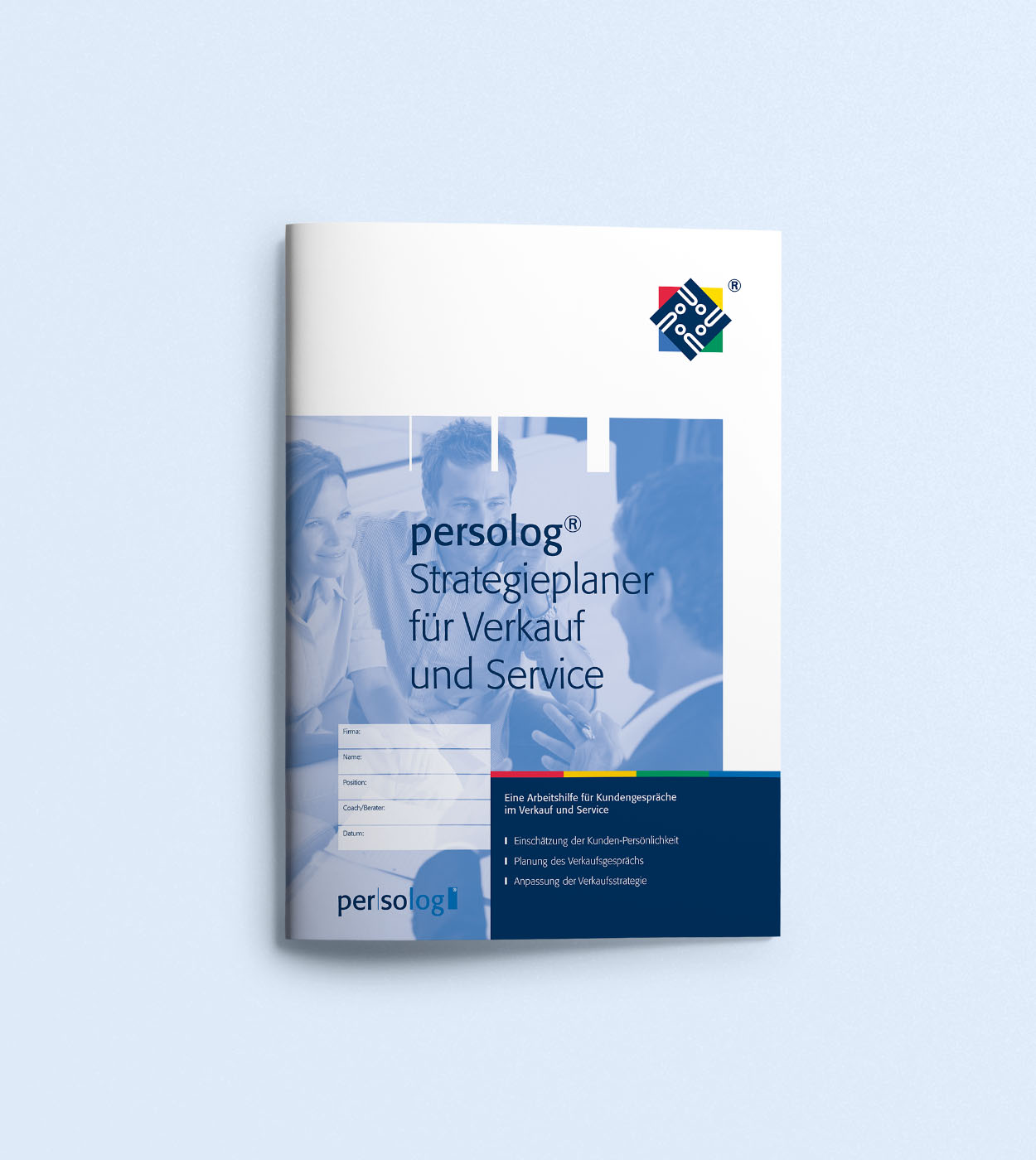 persolog® Strategieplaner für Verkauf & Service Der Strategieplaner für dein Vertriebstraining