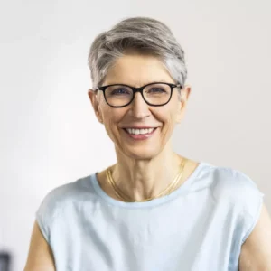 Porträt von Ursula Franke, Geschäftsfüherin von Commma