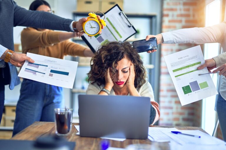berufliche und private Stressfaktoren